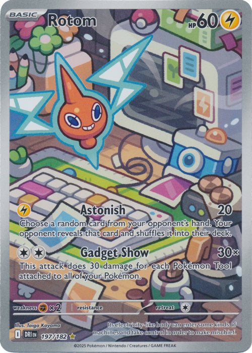 Rotom : DESTINED RIVALS - 197/182 - Lockett Labs UK