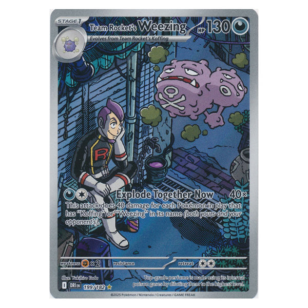 Team Rocket's Weezing : DESTINED RIVALS - 199/182