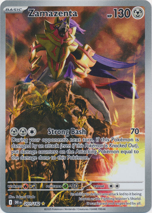 Zamazenta : DESTINED RIVALS - 201/182 - Lockett Labs UK