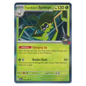 Team Rocket's Spidops : DESTINED RIVALS (Holo) - 020/182