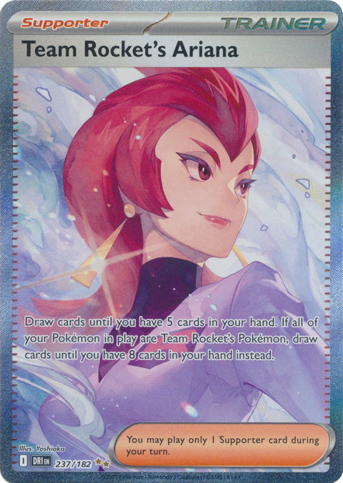 Team Rocket's Ariana : DESTINED RIVALS - 237/182 - Lockett Labs UK