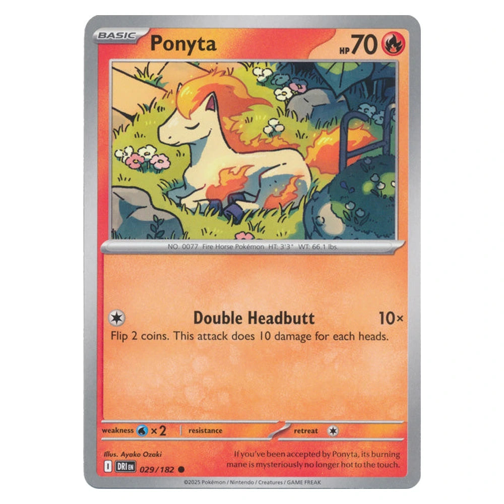 Ponyta : DESTINED RIVALS - 029/182