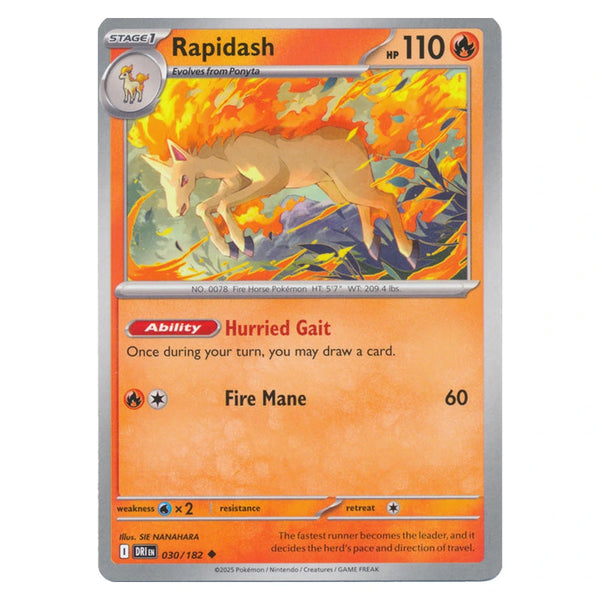 Rapidash : DESTINED RIVALS - 030/182