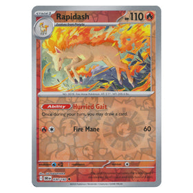 Rapidash : DESTINED RIVALS (Reverse holo) - 030/182