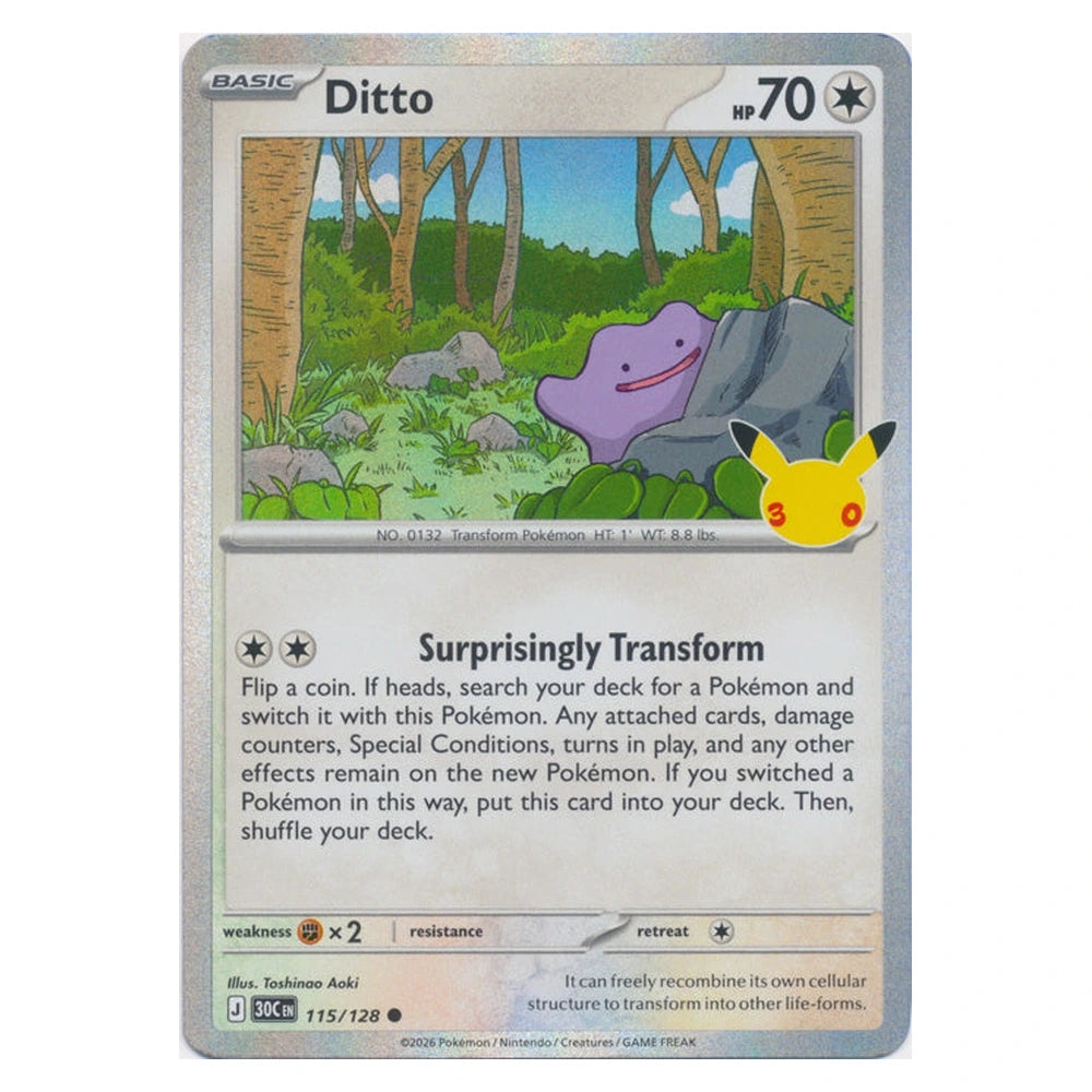 Ditto : 30TH CELEBRATION (Holo) - 115/128