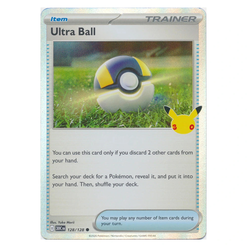 Ultra Ball : 30TH CELEBRATION (Holo) - 128/128