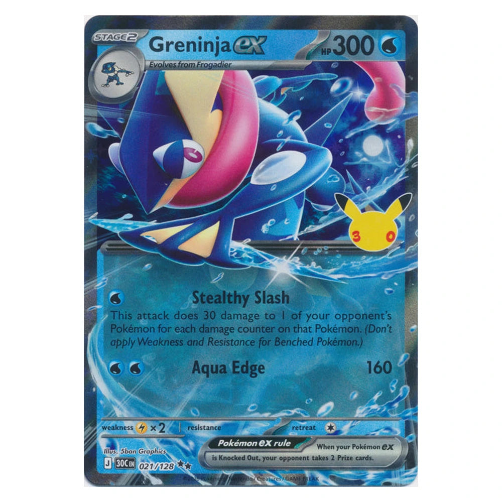 Greninja ex : 30TH CELEBRATION - 021/128