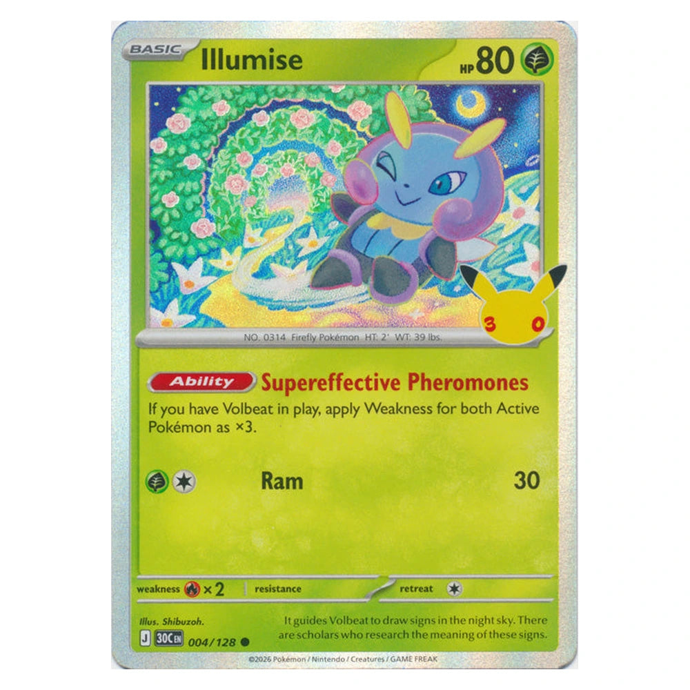 Illumise : 30TH CELEBRATION (Holo) - 004/128