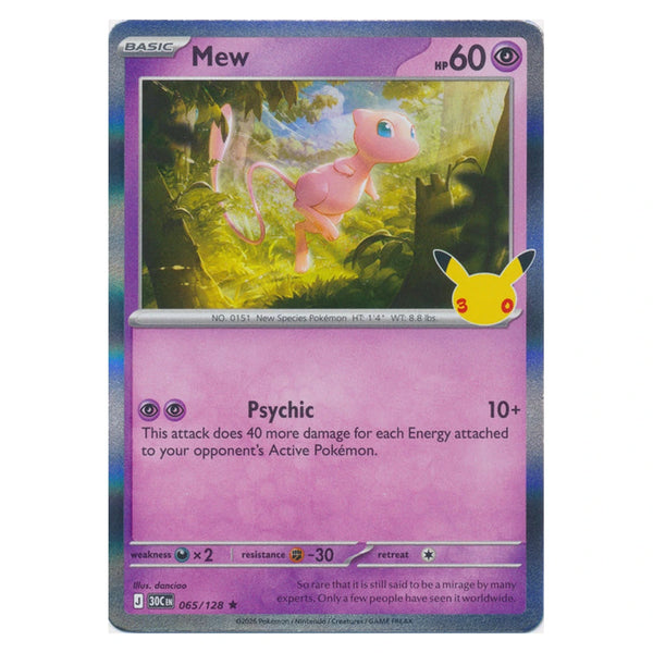 Mew : 30TH CELEBRATION (Holo) - 065/128