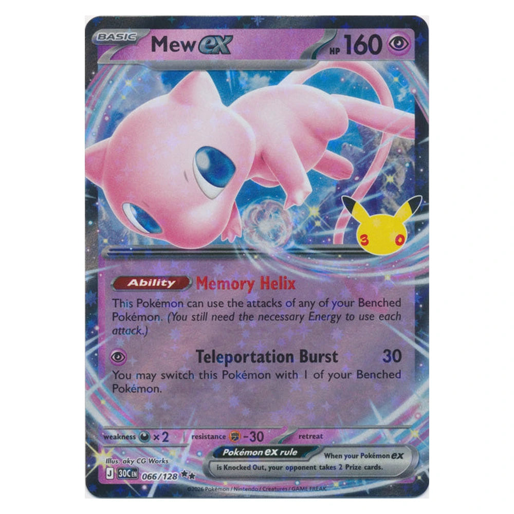 Mew ex : 30TH CELEBRATION - 066/128