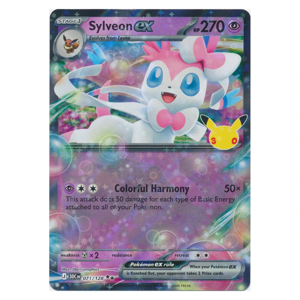 Sylveon ex : 30TH CELEBRATION - 071/128