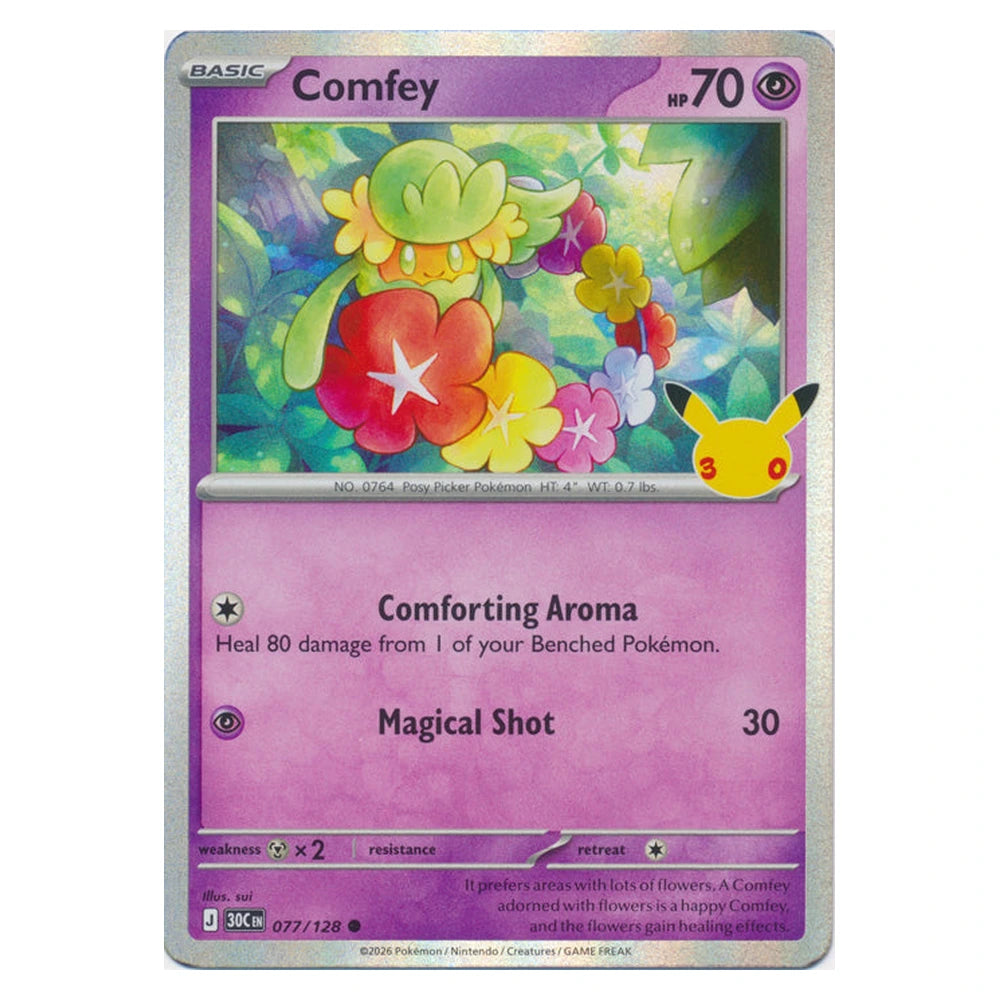 Comfey : 30TH CELEBRATION (Holo) - 077/128