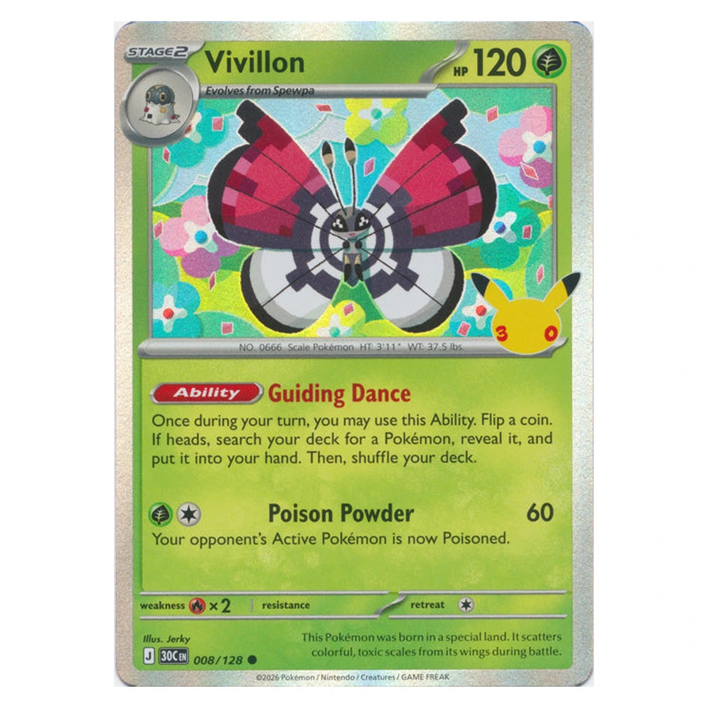 Vivilion : 30TH CELEBRATION (Holo) - 008/128