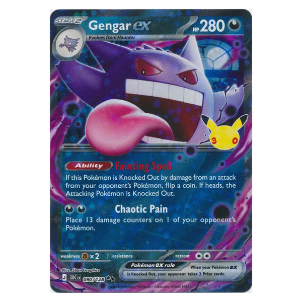 Gengar ex : 30TH CELEBRATION - 090/128