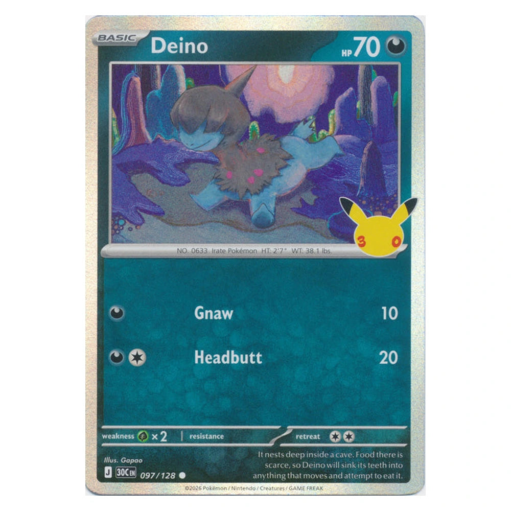 Deino : 30TH CELEBRATION (Holo) - 097/128