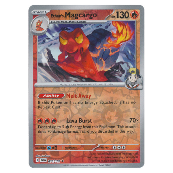 Ethan's Magcargo : DESTINED RIVALS (Reverse holo) - 036/182