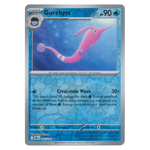 Gorebyss : DESTINED RIVALS (Reverse holo) - 056/182