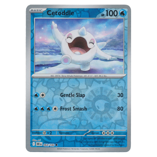 Cetoddle : DESTINED RIVALS (Reverse holo) - 064/182