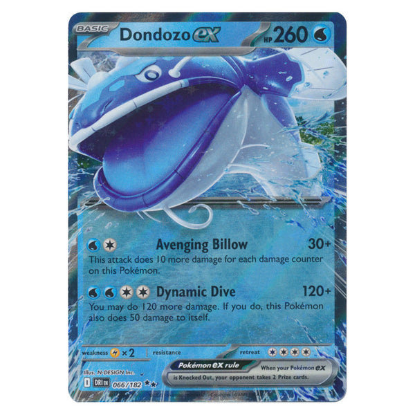 Dondozo ex : DESTINED RIVALS - 066/182
