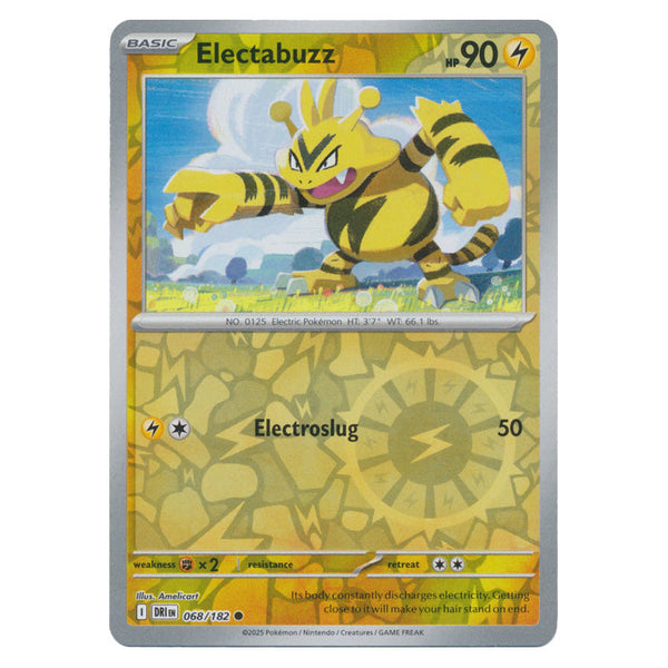 Electabuzz : DESTINED RIVALS (Reverse holo) - 068/182