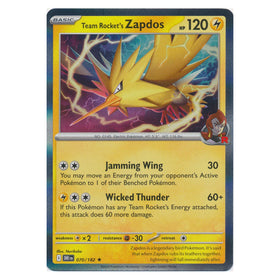 Team Rocket's Zapdos : DESTINED RIVALS (Holo) - 070/182