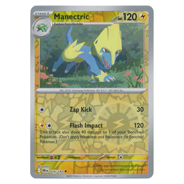 Manectric : DESTINED RIVALS (Reverse holo) - 076/182