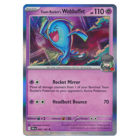 Team Rocket's Wobbuffet : DESTINED RIVALS (Holo) - 082/182