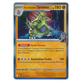 Team Rocket's Tyranitar : DESTINED RIVALS (Holo) - 096/182