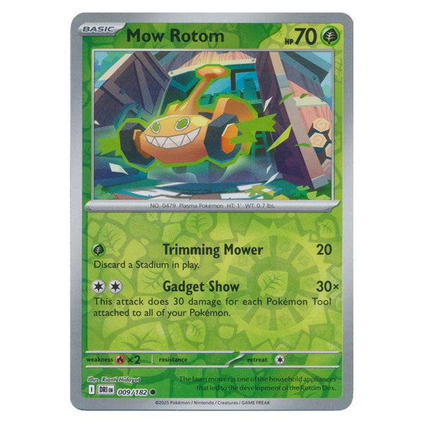 Mow Rotom : DESTINED RIVALS (Reverse holo) - 009/182