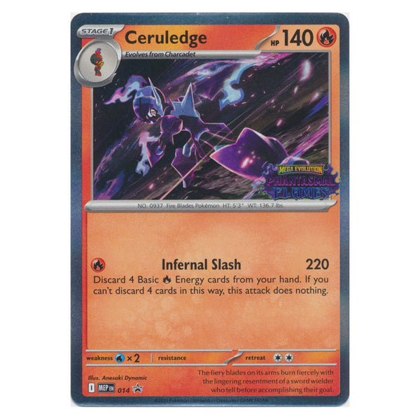 Ceruledge : PROMO (Holo) - MEP014