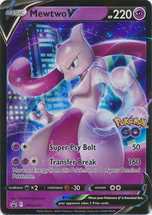 Mewtwo V : PROMO - SWSH223 - Lockett Labs UK