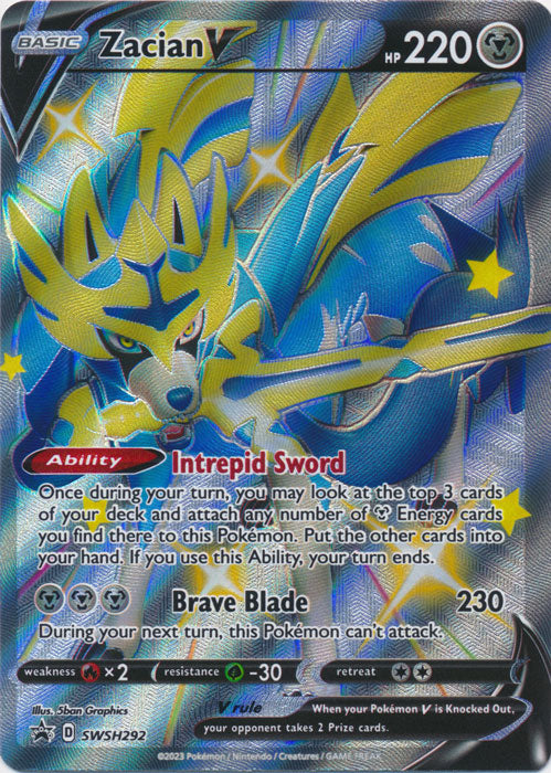 Zacian V : PROMO - SWSH292