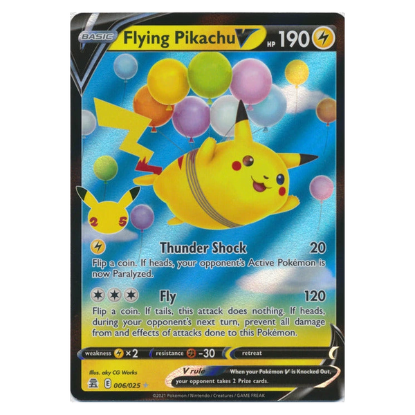 Flying Pikachu V : CELEBRATIONS - 006/025