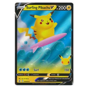 Surfing Pikachu V : CELEBRATIONS - 008/025