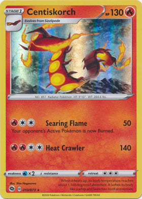 Centiskorch : CHAMPION'S PATH (Holo) - 010/073