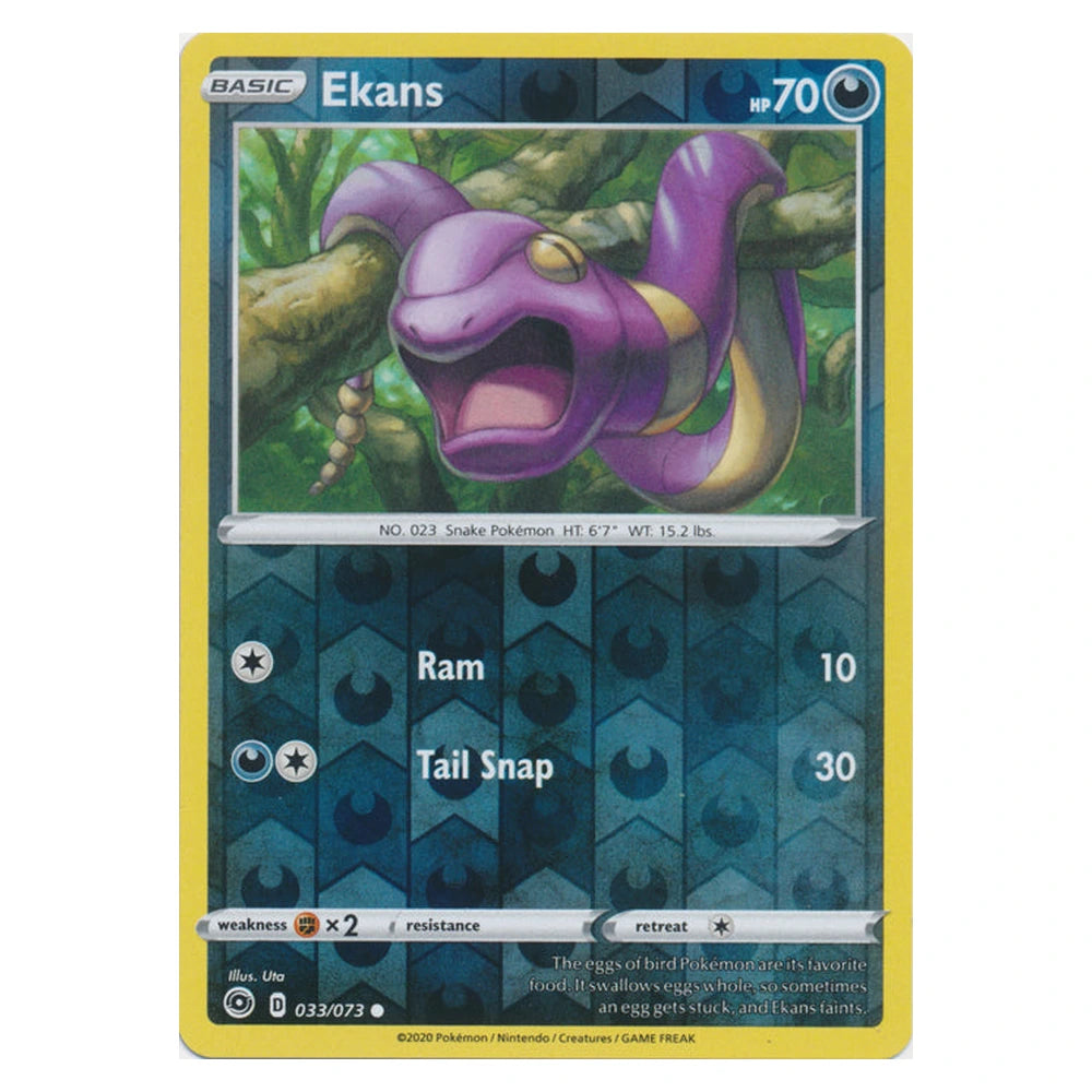 Ekans : CHAMPION'S PATH (Reverse holo) - 033/073