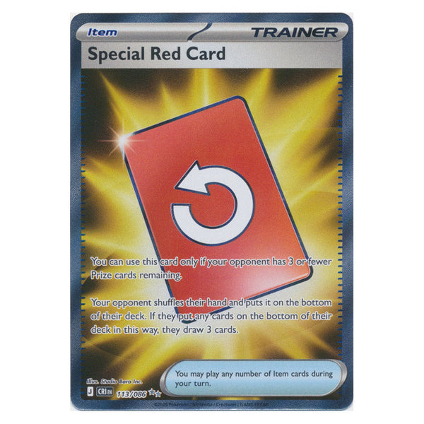 Special Red Card : CHAOS RISING - 113/086