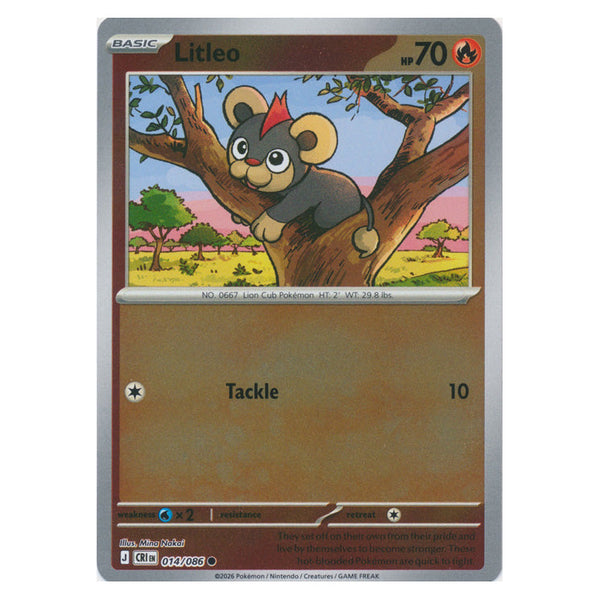 Litleo : CHAOS RISING (Reverse holo) - 014/086
