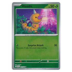 Weedle : CHAOS RISING (Reverse holo) - 001/086