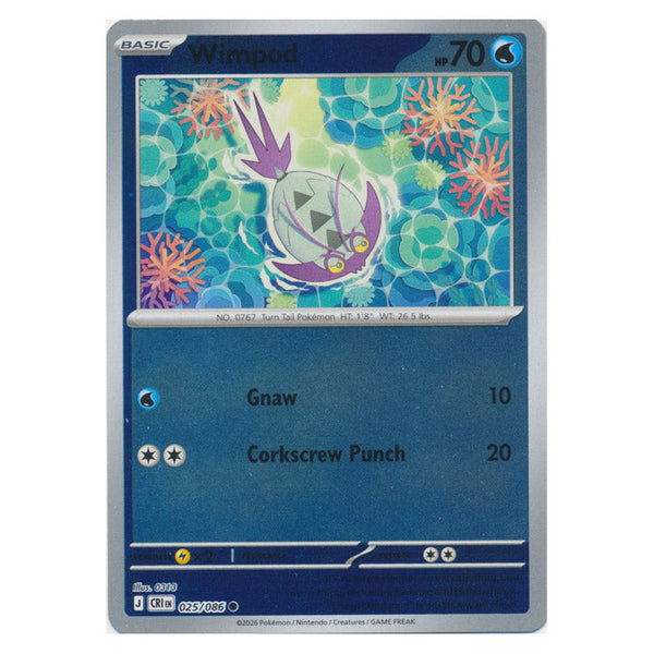 Wimpod : CHAOS RISING (Reverse holo) - 025/086