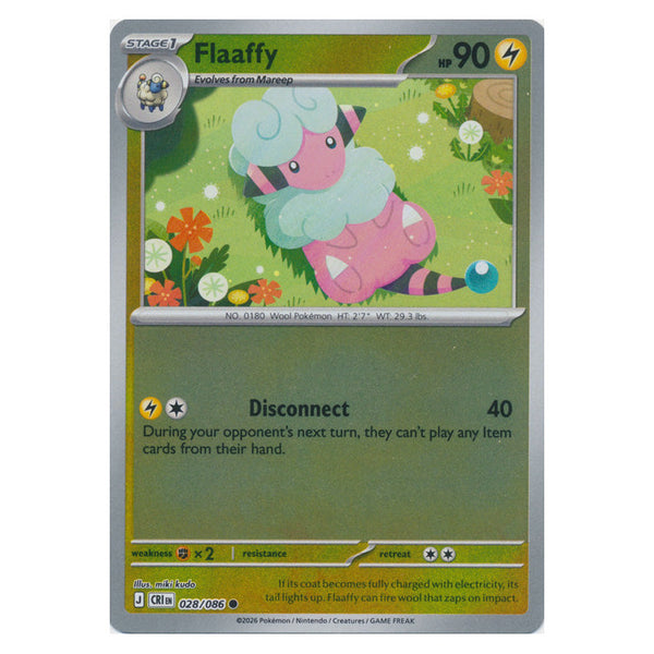 Flaaffy : CHAOS RISING (Reverse holo) - 028/086