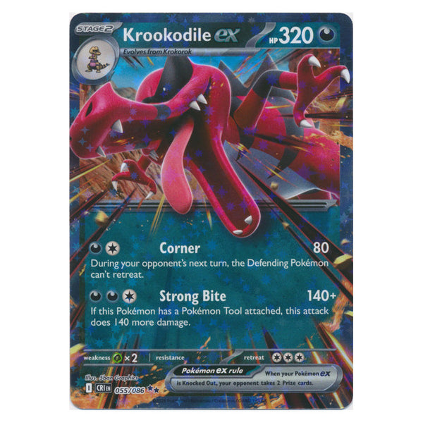 Krookodile ex : CHAOS RISING - 055/086