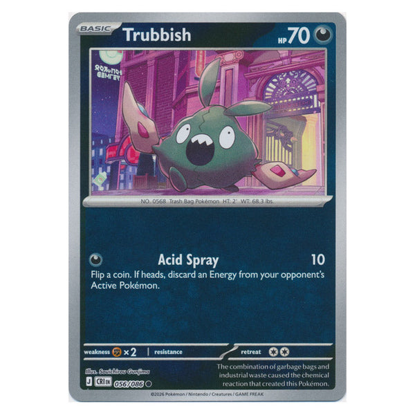 Trubbish : CHAOS RISING (Reverse holo) - 056/086