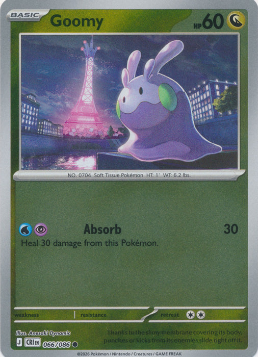 Goomy : CHAOS RISING (Reverse holo) - 066/086