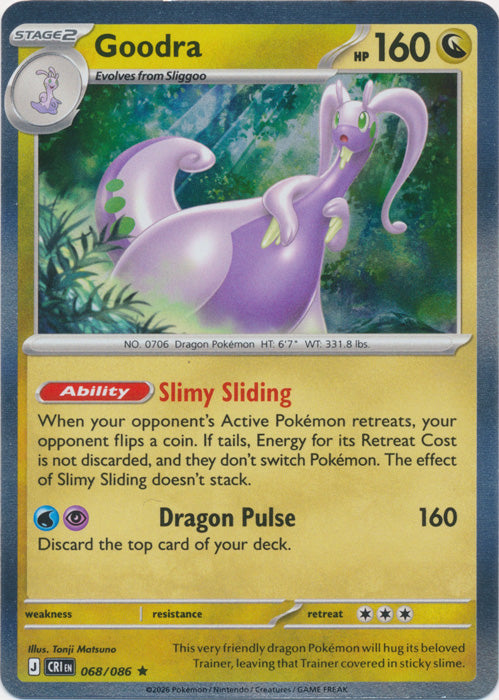 Goodra : CHAOS RISING (Holo) - 068/086 - Lockett Labs UK