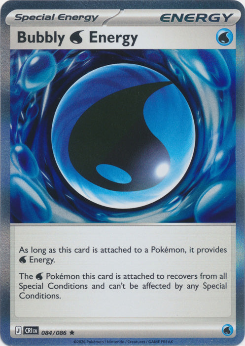 Bubbly Water Energy : CHAOS RISING (Holo) - 084/086 - Lockett Labs UK