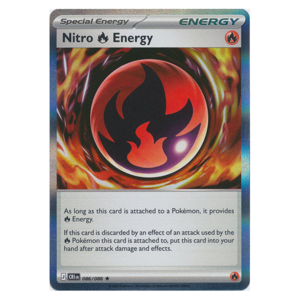 Nitro Fire Energy : CHAOS RISING (Holo) - 086/086