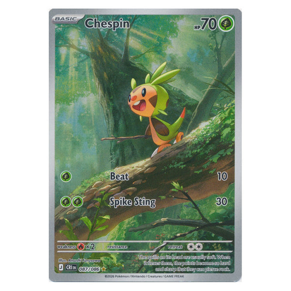 Chespin : CHAOS RISING - 087/086