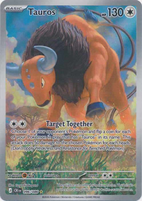 Tauros : CHAOS RISING - 096/086 - Lockett Labs UK
