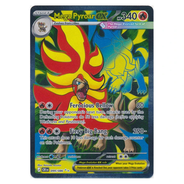 Mega Pyroar ex : CHAOS RISING - 099/086